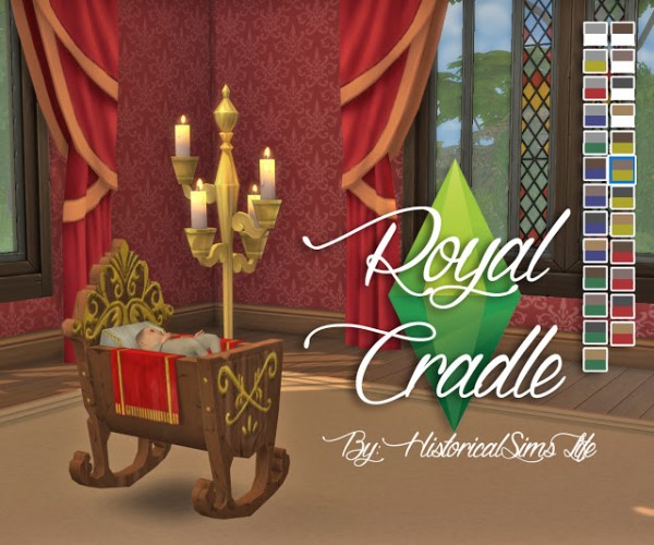  History Lovers Sims Blog: Royal Cradle Conversion from The Sims Medieval