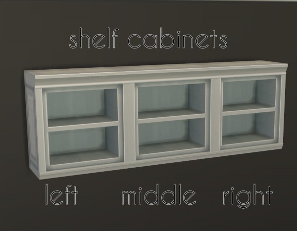  Mod The Sims: S. Cargeaux Cabinets Expansion by Madhox