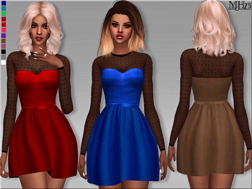  Sims Addictions: Forever Young Dress