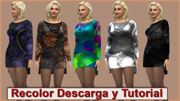  PQSims4: MaryPQSims dress, shoes and tutorial