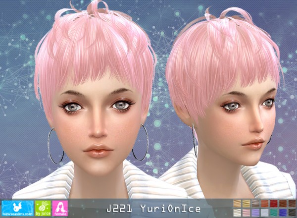  NewSea: Y221 Yuri On Ice donation hairstyle for female