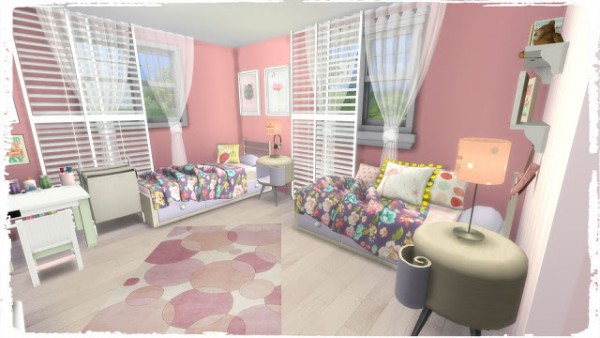 Dinha Gamer: Girls Bedroom • Sims 4 Downloads