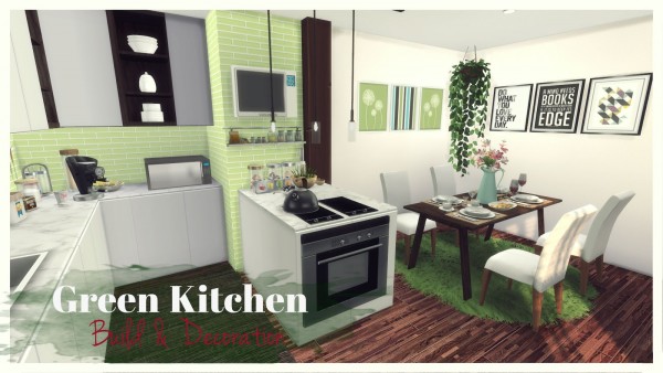  Dinha Gamer: Green Kitchen