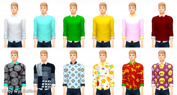  Simsworkshop: A Taste of the Sweater Things by WyattsSims