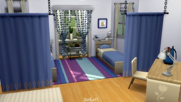  JarkaD Sims 4: Suburban house No.150