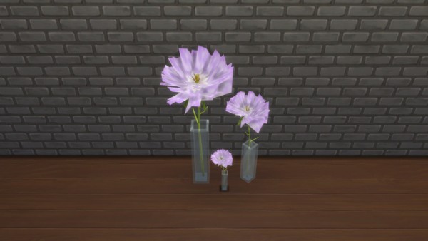  La Luna Rossa Sims: Home Design Vase   Single Flower