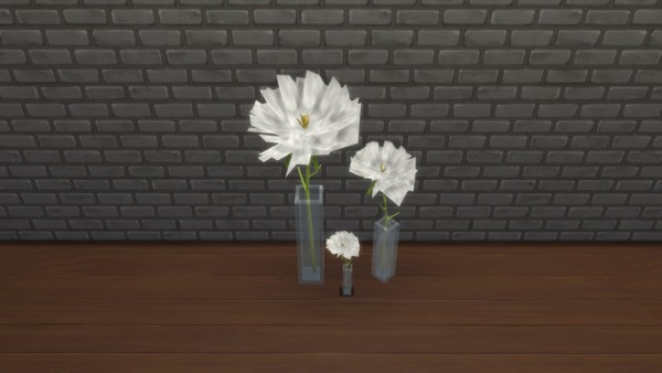  La Luna Rossa Sims: Home Design Vase   Single Flower