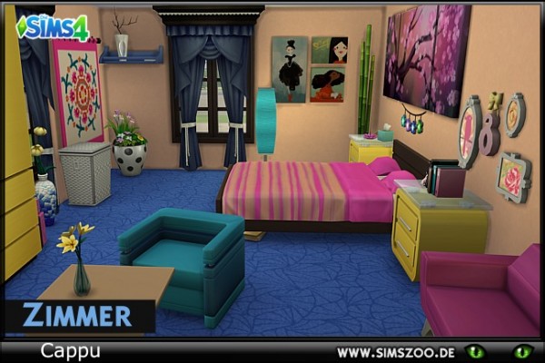  Blackys Sims 4 Zoo: Soya bedroom by Cappu
