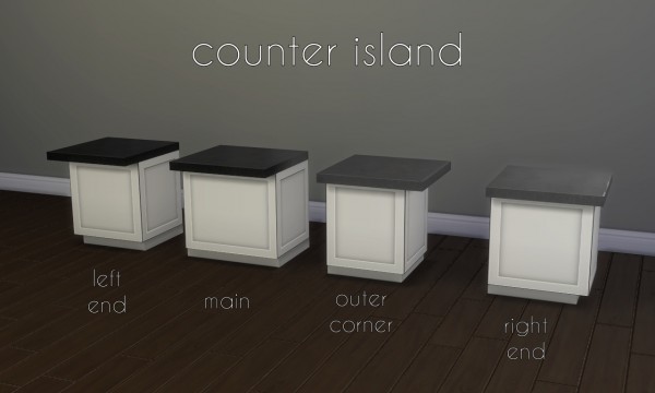  Mod The Sims: Sumptuous Kitchen Set by Madhox