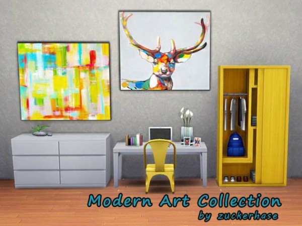  Akisima Sims Blog: Modern art collection