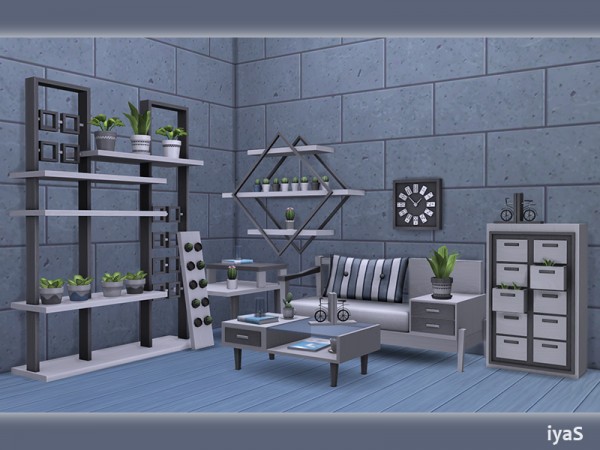  The Sims Resource: North Star livingroom by soloriya