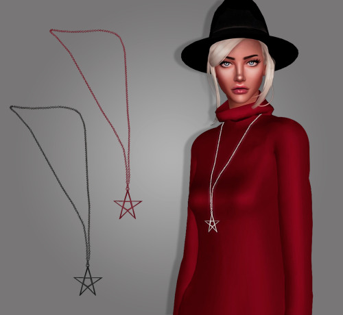  Maria Maria: Long Sweater and Chain With Star