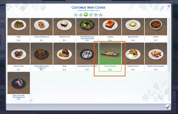  Mod The Sims: Tandoori Chicken   Custom Indian food by icemunmun
