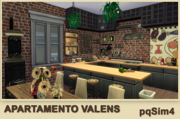  PQSims4: Valens apartment