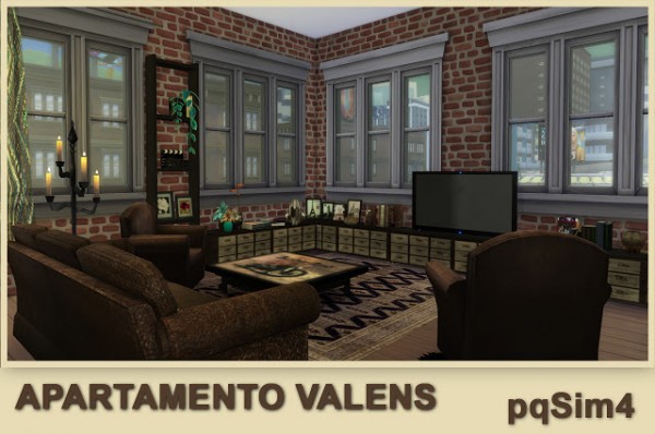  PQSims4: Valens apartment
