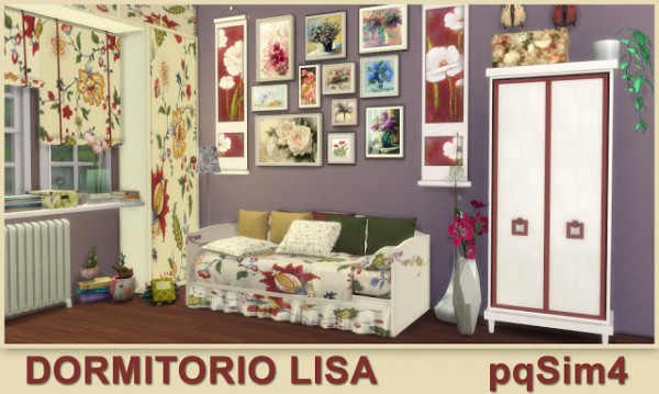  PQSims4: Bedroom Lisa
