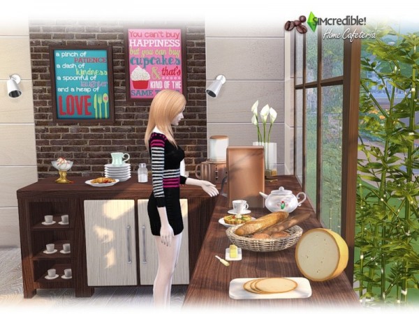  The Sims Resource: Home Cafeteria   Goodies by SIMcredible