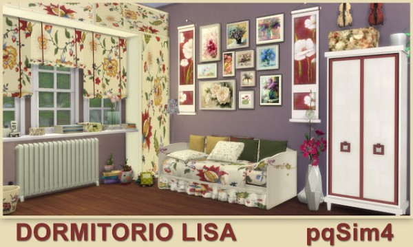  PQSims4: Bedroom Lisa