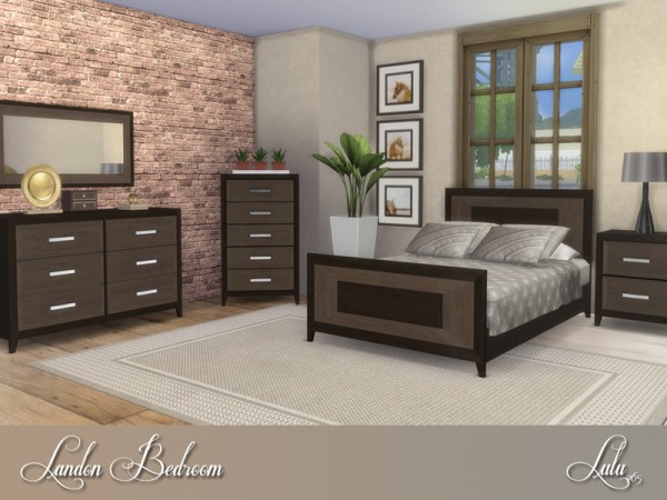  The Sims Resource: Landon Bedroom by Lulu265