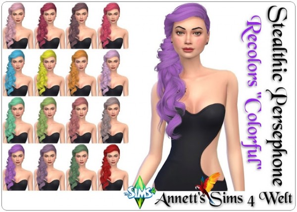  Annett`s Sims 4 Welt: Stealthic Persephone   Recolors