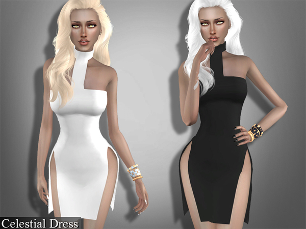  The Sims Resource: Celestial Dress by Genius