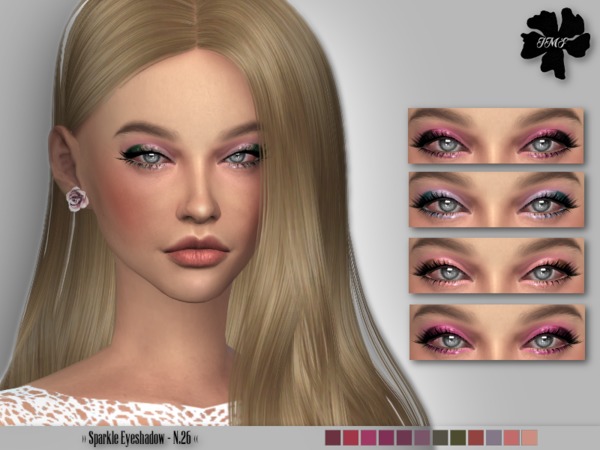  The Sims Resource: Sparkle Eyeshadow N.26 by Izzie Mc Fire