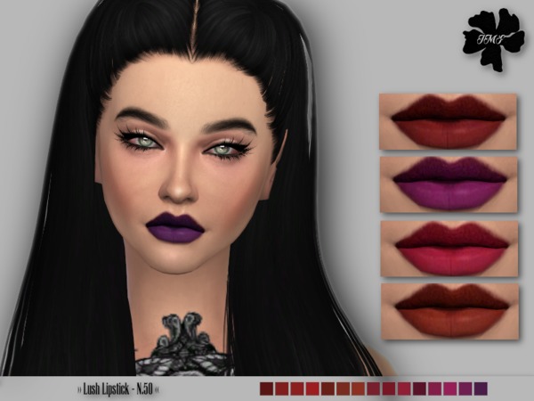  The Sims Resource: Lush Lipstick N.50 by IzzieMcFire