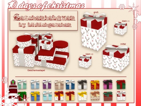  Akisima Sims Blog: Gifts boxes