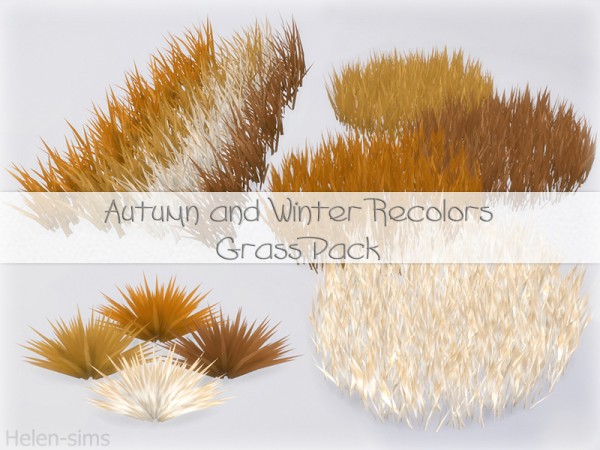  Helen Sims: Autumn and Winter Recolors Grass Pack