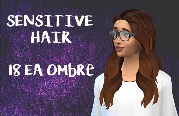  Choco Sims: Sensitive hair