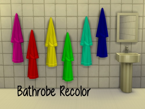  Chillis Sims: Bathrobe Recolor