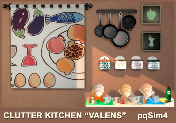  PQSims4: Kitchen clutter