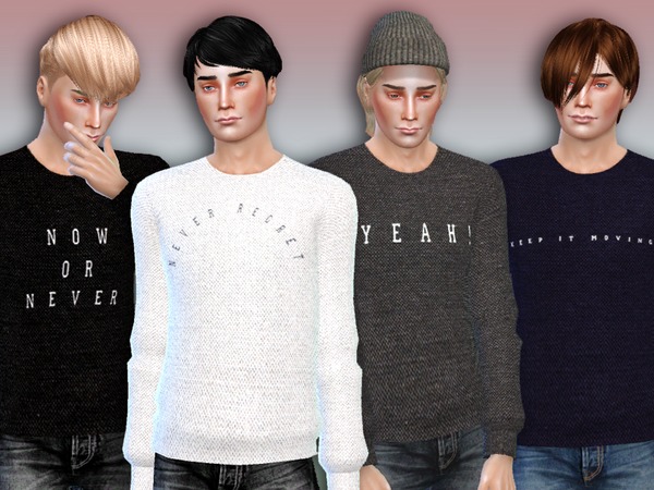  The Sims Resource: Now or Never Sweaters