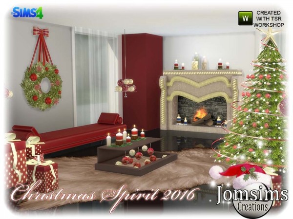  The Sims Resource: Christmas spirit 2016 by jomsims