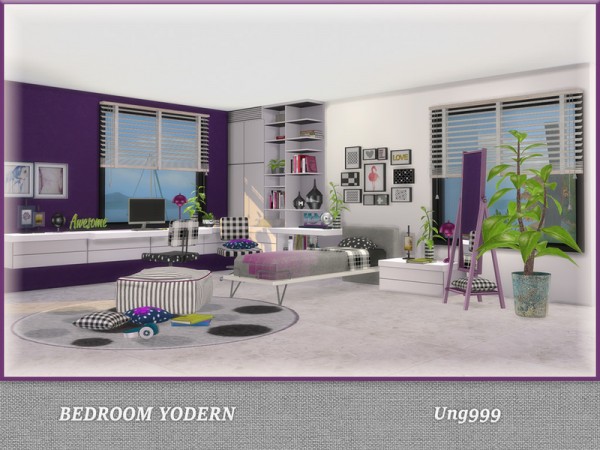  The Sims Resource: Bedroom Yodern by ung999