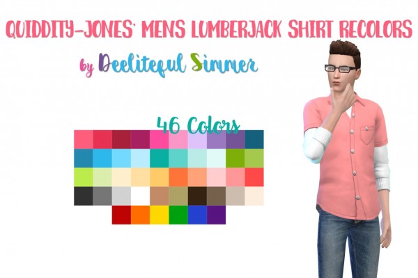  Deelitefulsimmer: Quiddity jones   Lumberjack men`s shirt recolor