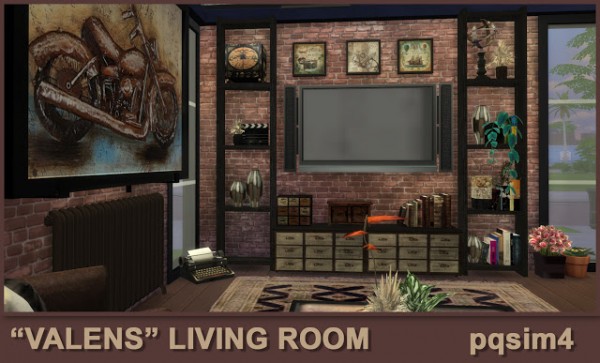  PQSims4: Valens livingroom