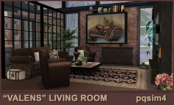 PQSims4: Valens livingroom