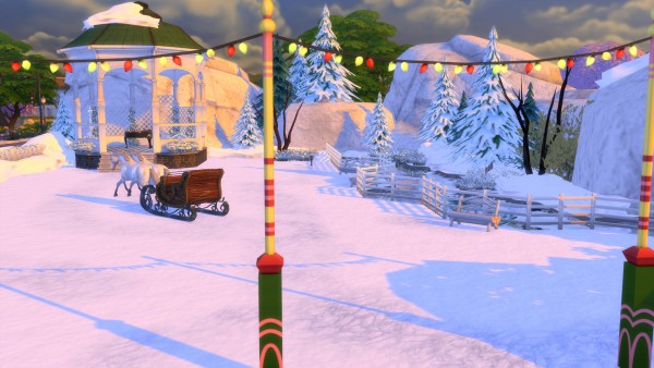 Mod The Sims: Winters Dream Park and Ice Cave by Snowhaze