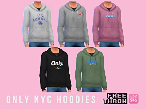  CC freethrow: Only NYC hoodie
