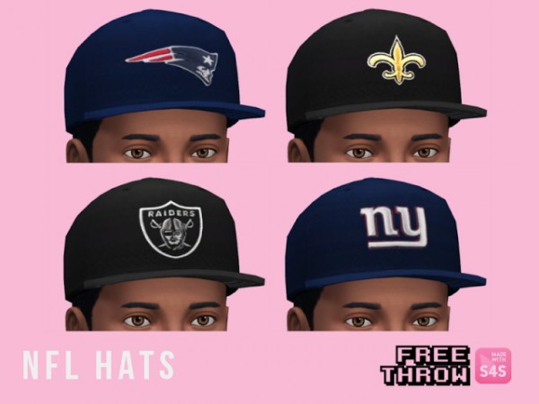  CC freethrow: NFL Hats