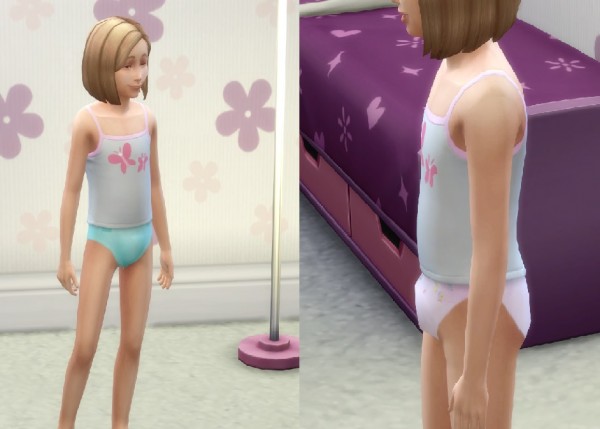  Mod The Sims: Diapers for Children by anoncrinkle
