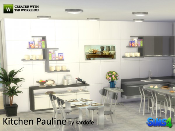  The Sims Resource: Kitchen Pauline 2 by Kardofe