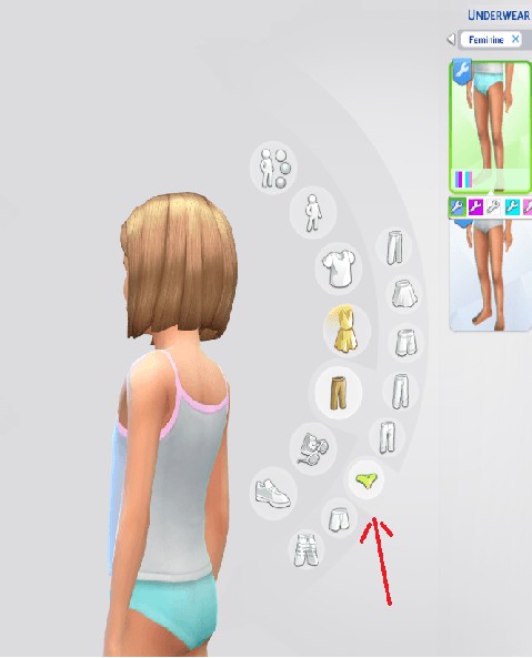  Mod The Sims: Diapers for Children by anoncrinkle