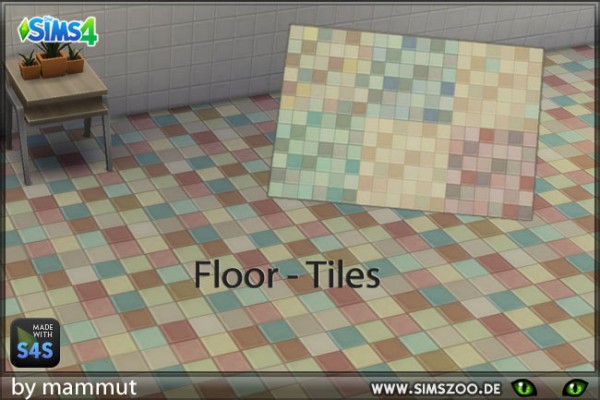  Blackys Sims 4 Zoo: Floors Tile by mammut