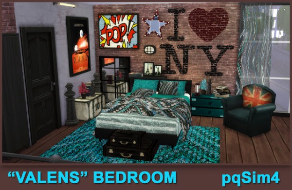 PQSims4: Valens bedroom