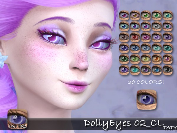  Simsworkshop: Dolly Eyes 02 by Taty