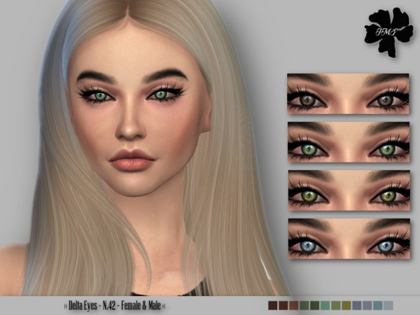  The Sims Resource: Delta Eyes N42 F/M by IzzieMcFire
