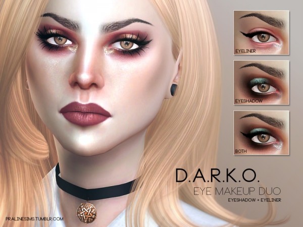  The Sims Resource: D.A.R.K.O. Eyemakeup Duo