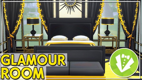  The Sims: 5 Great Vintage Glamour Speed Builds!